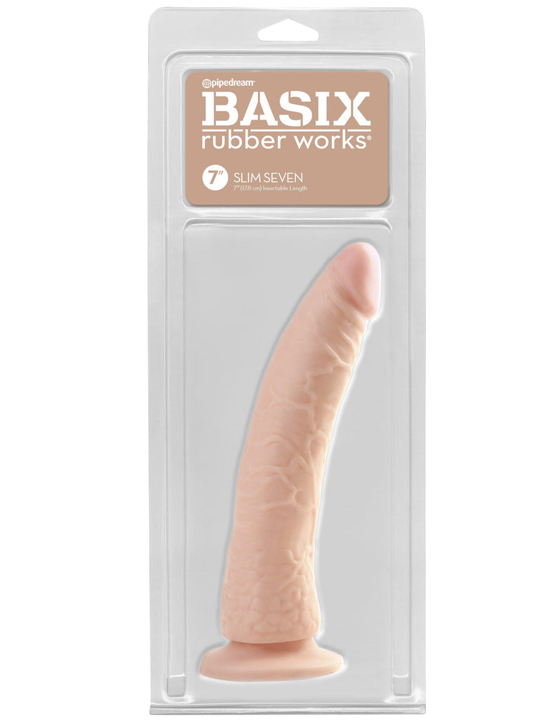 Basix Rubber Works - Slim 7"-Juguetes-Sexo Sentido-SexoSentido