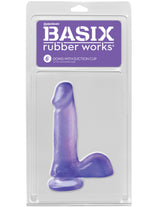 Basix Purple 6'' (16.5 cm)-Juguetes-Sexo Sentido-SexoSentido