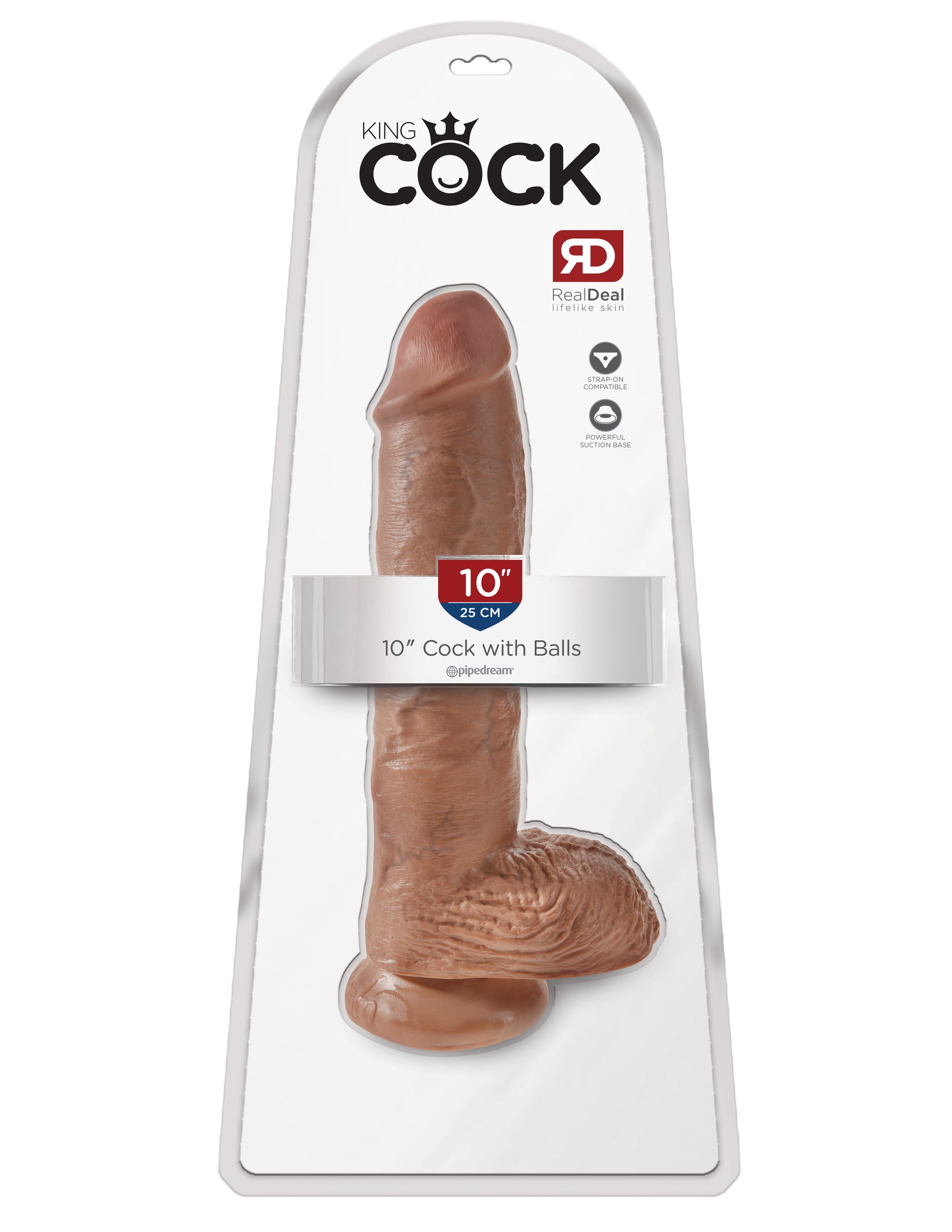 KingCock 10"(25cm) Tan-Juguetes-Sexo Sentido-SexoSentido
