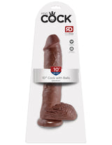 KingCock 10"(25cm) Brown-Juguetes-Sexo Sentido-SexoSentido