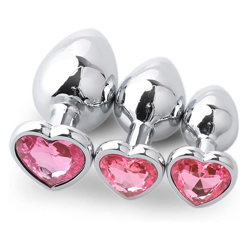 Plug Anal Joya Corazón Grande-Juguetes-Sexo Sentido-SexoSentido