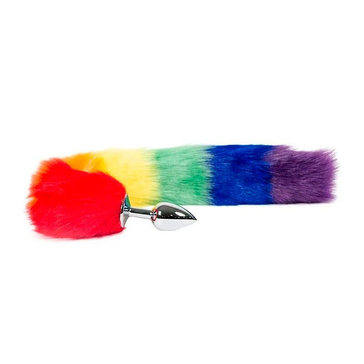 Plug Cola Metálico Rainbow-Juguetes-Sexo Sentido-SexoSentido