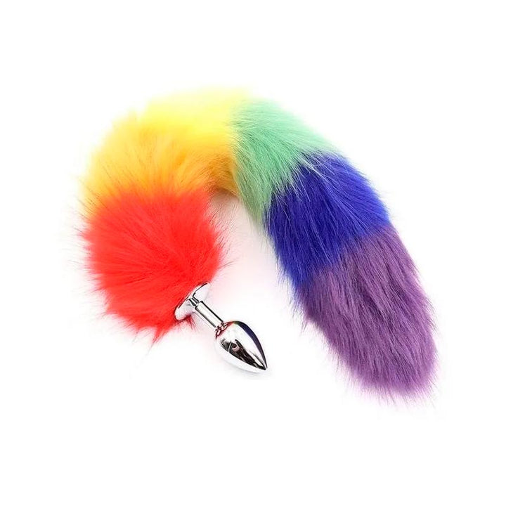 Plug Cola Metálico Rainbow-Juguetes-Sexo Sentido-SexoSentido