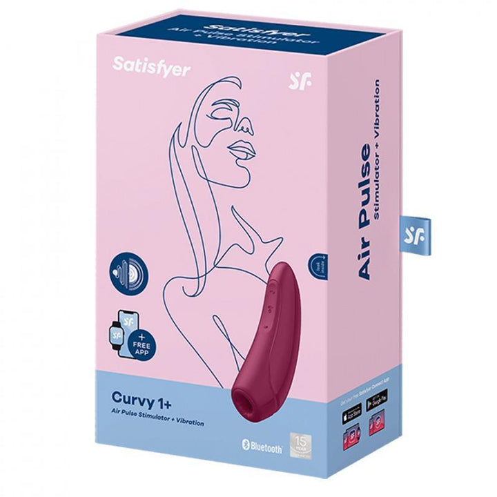 Succionador Satisfyer Curvy 1+-Juguetes-Sexo Sentido-SexoSentido