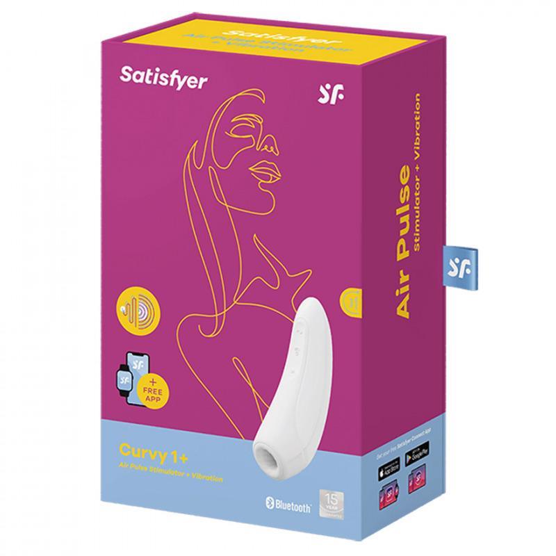 Succionador Satisfyer Curvy 1+-Juguetes-Sexo Sentido-SexoSentido