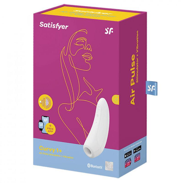Succionador Satisfyer Curvy 1+-Juguetes-Sexo Sentido-SexoSentido