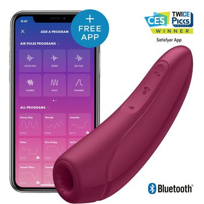 Succionador Satisfyer Curvy 1+-Juguetes-Sexo Sentido-SexoSentido