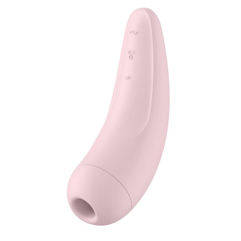 Estimulador de Clítoris Satisfyer Curvy 2+-Juguetes-Sexo Sentido-SexoSentido