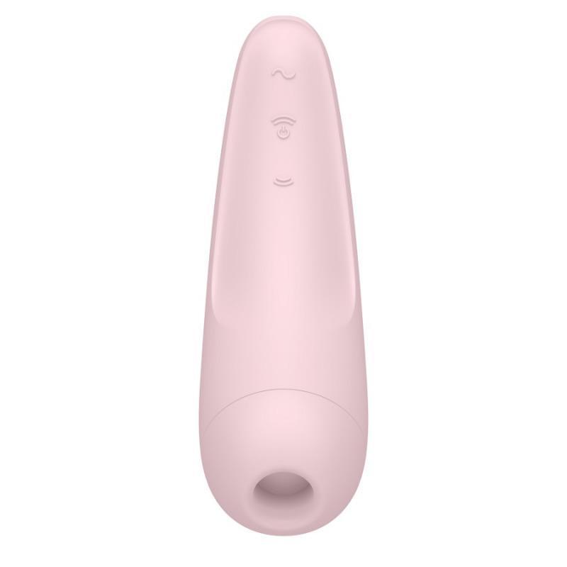 Estimulador de Clítoris Satisfyer Curvy 2+-Juguetes-Sexo Sentido-SexoSentido