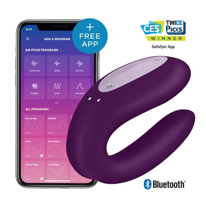 Satisfyer Double Joy-Juguetes-Sexo Sentido-SexoSentido