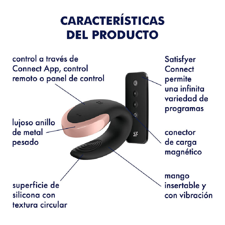 Satisfyer Double Love por APP-Juguetes-Sexo Sentido-SexoSentido