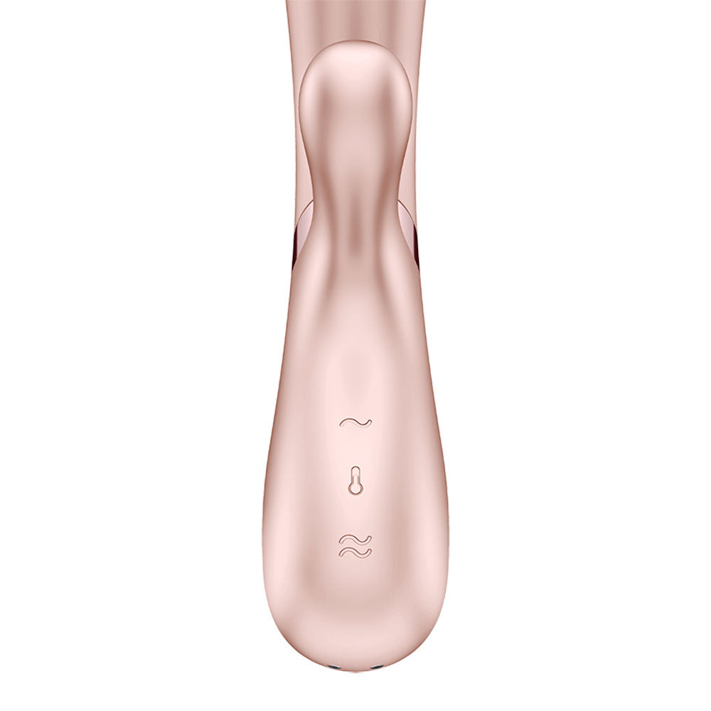 Satisfyer Hot Lover Térmico Plateado mediante APP-Juguetes-Sexo Sentido-SexoSentido