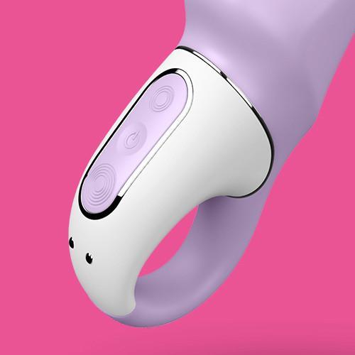 Vibrador Punto G + Clitorial Satisfyer Vibes Charming Smile-Juguetes-Sexo Sentido-SexoSentido