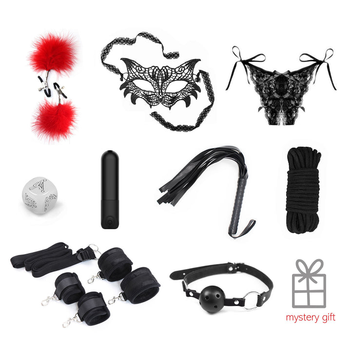 Kit Bondage by Winyi 9 piezas-Fetish-Sexo Sentido-SexoSentido