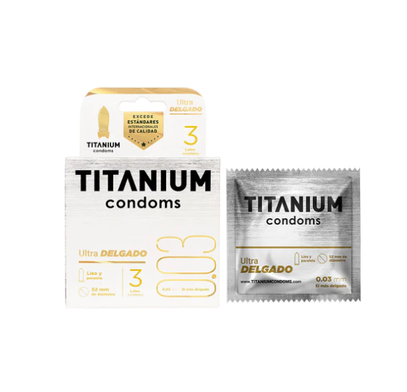 Condones Titanium x 3-Cosméticos-Sexo Sentido-SexoSentido