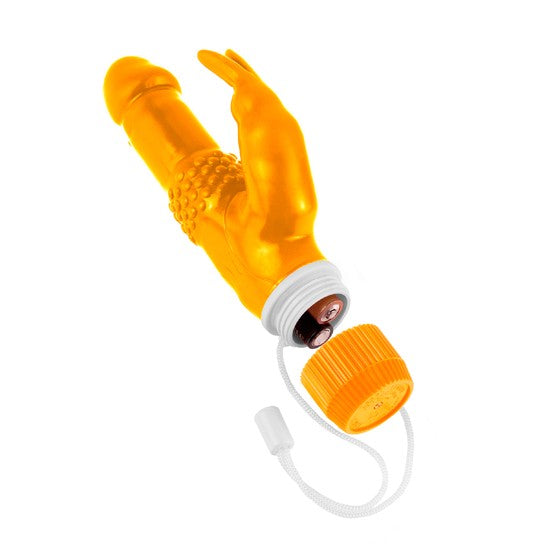 Vibrador Multivelocidades Neon Rabbit Orange-Juguetes-Sexo Sentido-SexoSentido